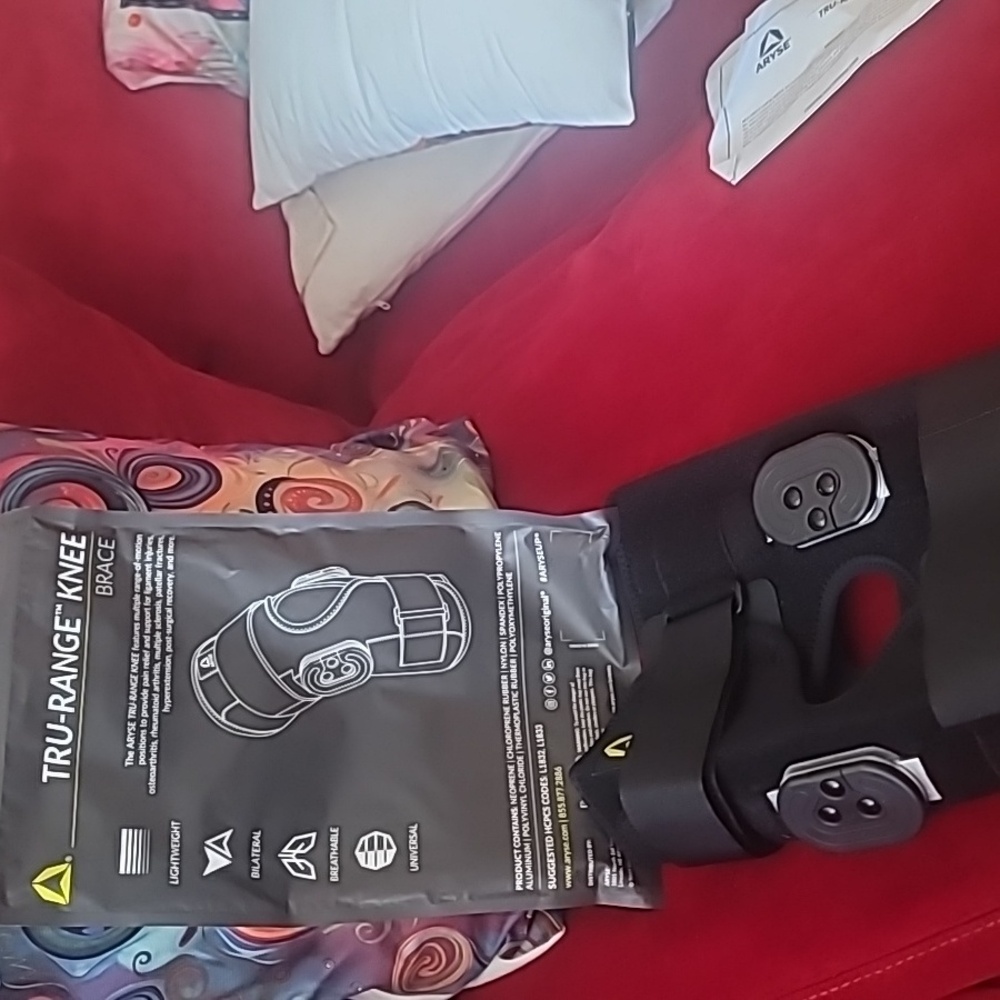 Tru-Range ROM Double-Hinged Knee Brace NEW UNISEX - Picture 9 of 13